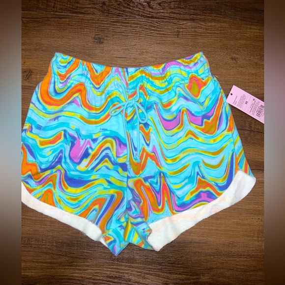 wild fable Pants - NWT Target Wild Fable Aqua/Orange Swirl Shorts